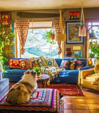 Plant Life Series: A Colorful Southwestern Maximalist Home